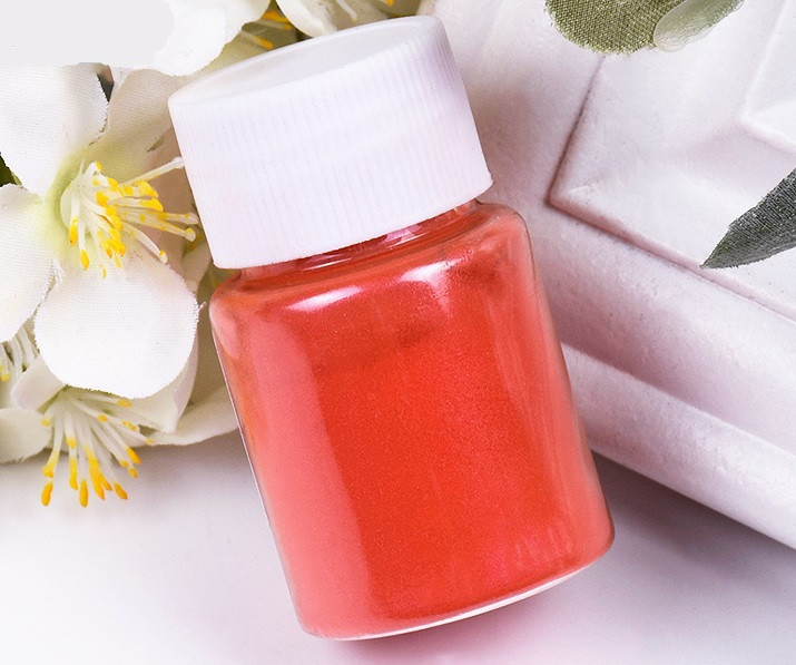 Перламутровий пігмент для епоксидної смоли, Яскраво-рожевий (078), 20 г, фото 1