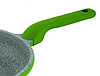 Сковорода з антипригарним покриттям Con Brio CB-2026 (20 см) | сковорідка Con Brio зелена, фото 3