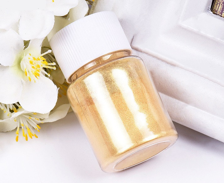 Перламутровий пігмент для епоксидної смоли, Золото (070), 20 г, фото 1