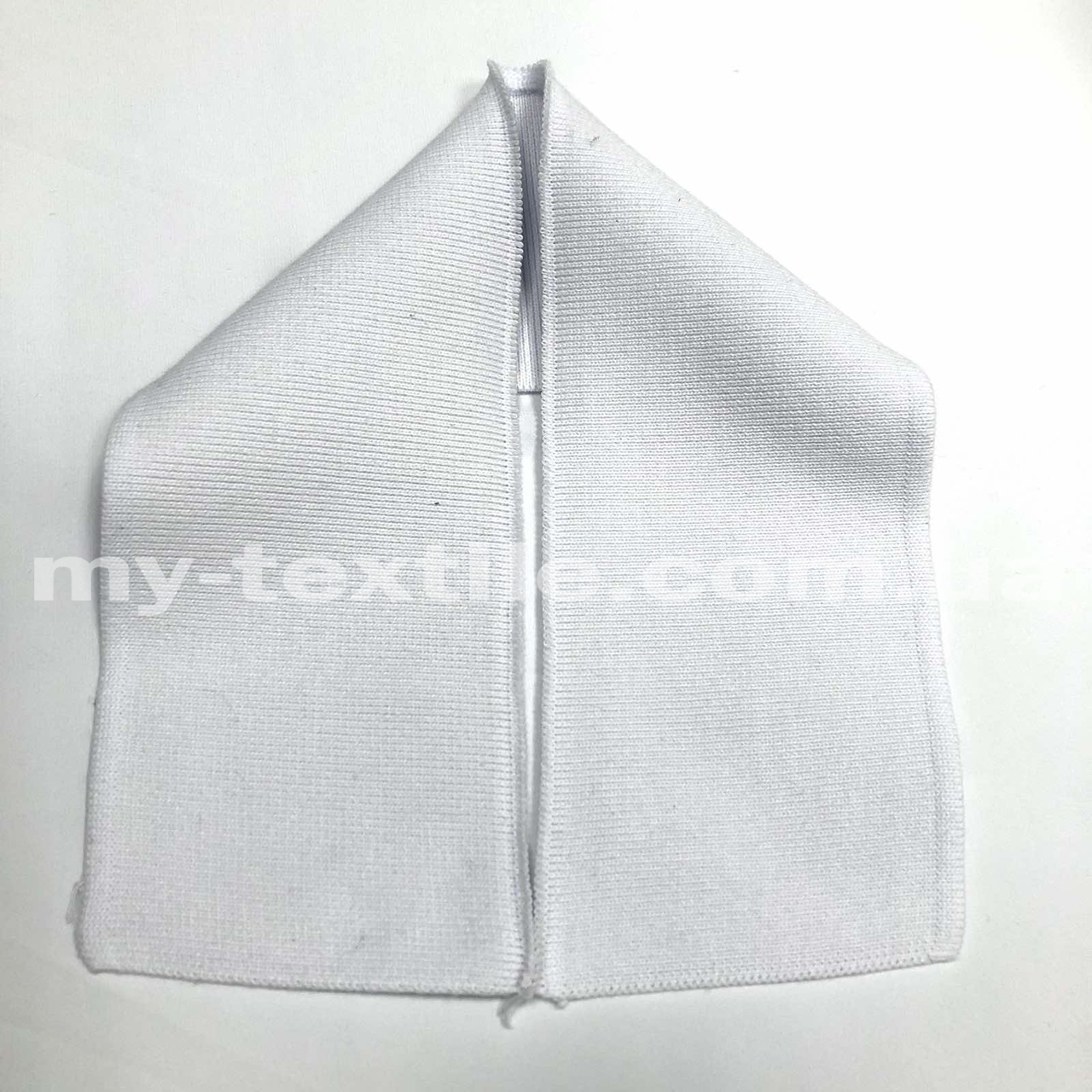 Комір Поло Бавовна 8 на 40 см Білий, фото 1