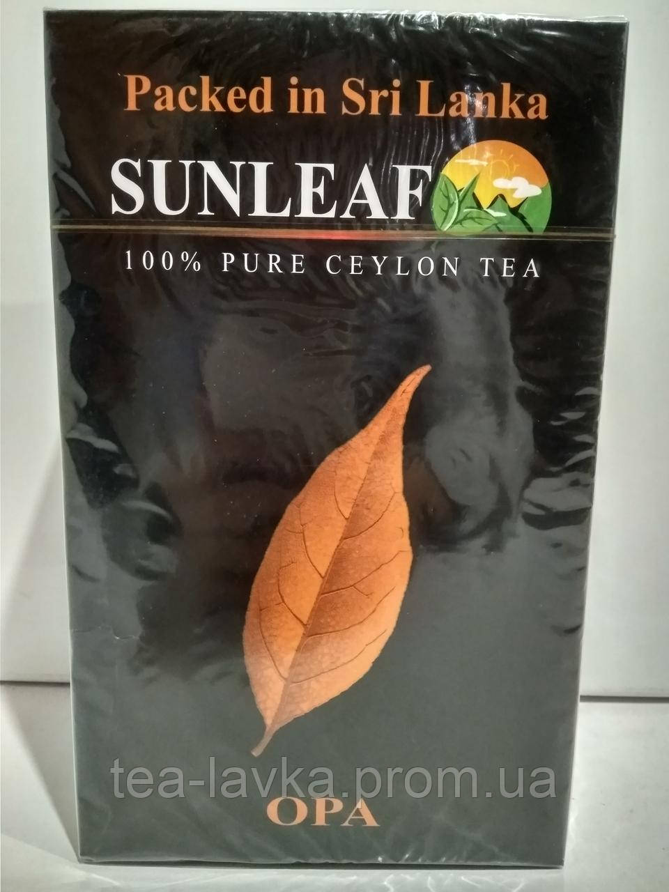 Крупнолистовий чорний чай СанЛиф Опа, SunLeaf OPA, 250г