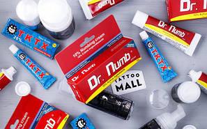 Креми анестетики, для карбону.