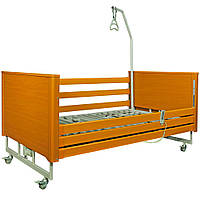Кровать медицинская функциональная 9550 передвижная с электроприводом для лежачих больных и инвалидов