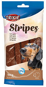 Ласощі для собак Stripes палички з ягням 10шт/12см Trixie TX-31772