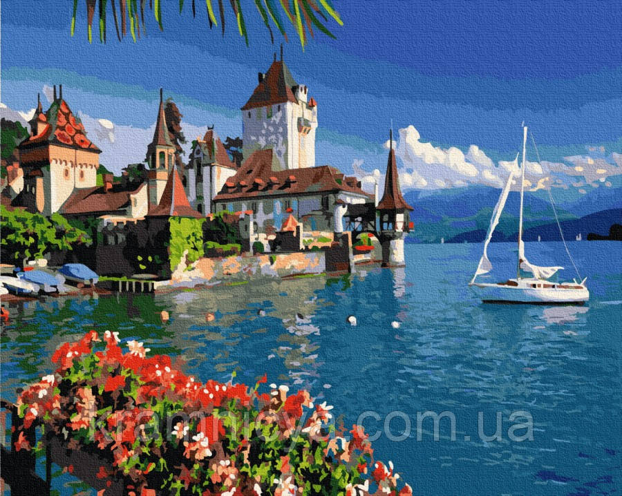 Картина за номерами вінні пух і друзі Швейцарія, 40х50 Rainbow Art (GX36705)