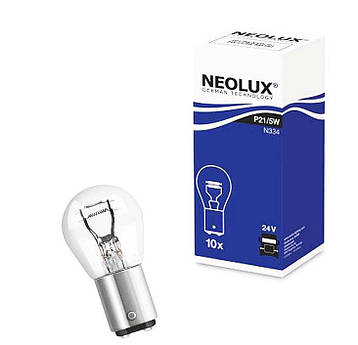 Автолампи Neolux P21/5W 24V 21/5W BAY15d N334, фото 1