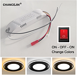 №21 Драйвер 36-60W x2 +(12-25W) DC120-180V 240mA (2pin+3pin - три режима), фото 4
