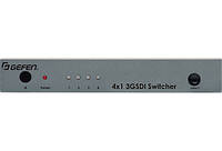 Коммутатор 4x1 сигналов SD/HD/3G SDI(BNC) 1080p, управление по ИК и RS-232