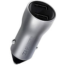 Xiaomi (OR) Car Charger (2 USB/QC 3.0) ZMI PowerCruise with Displey Silver(AP621)(Автомобільний зарядний
