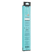 USB Cable Remax (OR) Full Speed RC-001i Lightning Blue 1m (5-010)