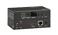 KanexPro NetworkAV H.264 HDMI приймач по IP з POE і RS-232, відстань - 120 м.