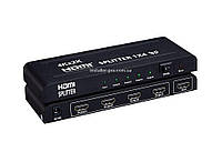 HDMI підсилювач - розподільник 1x4 4Kх2K, 3D