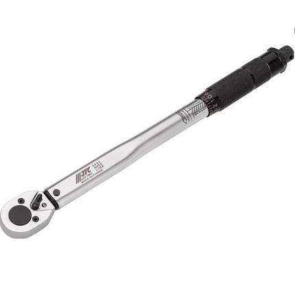 Динамометричний ключ клацального типу 1/2" 30~345Нм 635мм(1204 JTC), фото 2