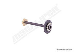 Вал із зірочкою механізму самоподвода (без пружини) KNORR SL7/SM7