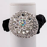 Гумка для волосся Овал Квітка, фото 2