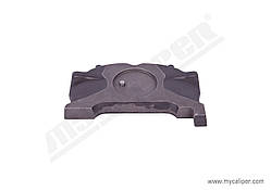 Натискна Плита гальмівних колодок супорта права, з штифтом Wabco PAN 17