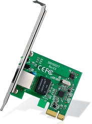 Мережева карта TP-Link TG-3468 PCI-E (32-bit PCIe Gigabit Network Adapter, Realtek RTL8168B, 10/100/1000Mbps