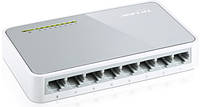 Комутатор TP-Link TL-SF1008D (некерований, 8-Port 10/100Mbps Desktop Switch)  (код 43544)