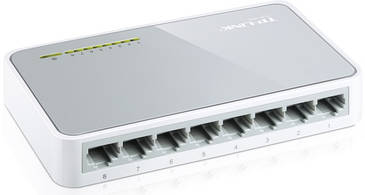 Комутатор TP-Link TL-SF1008D (некерований, 8-Port 10/100Mbps Desktop Switch)  (код 43544)