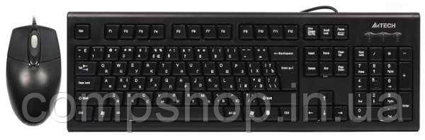 Клавіатура+миша A4Tech KRS-8572 Black USB (код 103601), фото 1
