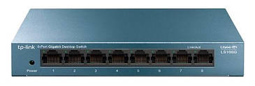 Комутатор TP-Link LS108G (8-портовий 10/100/1000 Мбіт/с настільний коммутатор LS108G) (код 112740)