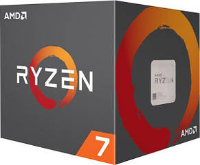 Процесор CPU AMD 8C/16T Ryzen 7 2700X 3,7 GHz-4,35 GHz(Turbo)/16MB/95W YD270XBGAFBOX) sAM4 BOX (код