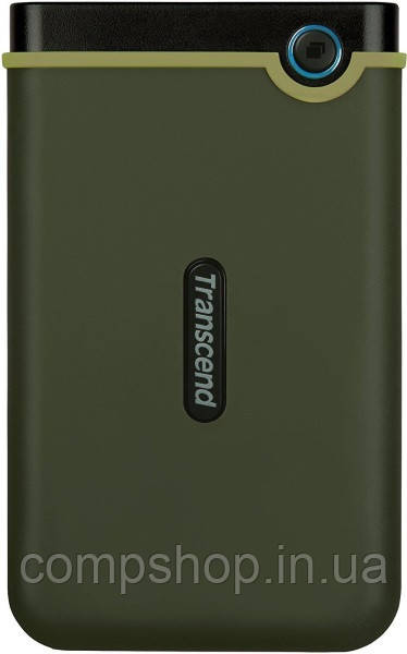 Зовнішній жорсткий диск USB   1TB 2.5"  Transcend StoreJet 25M3  Military Green  (Micro-B) (код 100782), фото 1