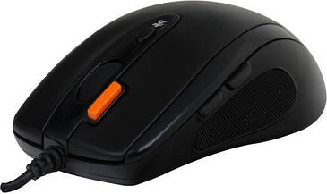 Миша  A4 Tech N-70FX-1 (Black) USB (код 73065)