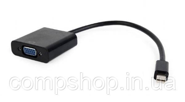 Адаптер Cablexpert AB-mDPM-VGAF-02 перетворювач Mini DisplayPort на VGA  (код 100823)