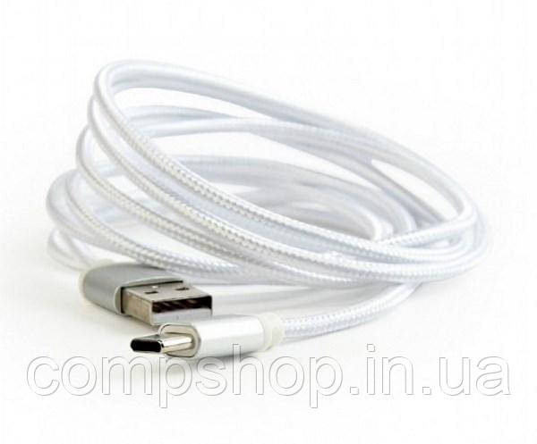 Кабель USB2.0-Type-C 1.8м Cablexpert, білий (CCB-mUSB2B-AMCM-6-S) (код 100836), фото 1