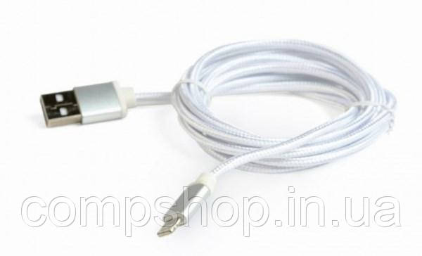 Кабель USB2.0-Lightning 1.8м Cablexpert, білий (CCB-mUSB2B-AMLM-6-S) (код 100843)