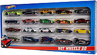 Набір машинок Хот Вілс 20 шт Hot Wheels 20-Car Gift Pack Assorted