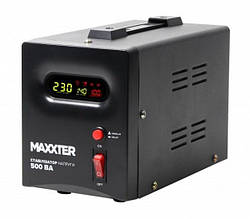 Стабілізатор напруги Maxxter MX-AVR-S500-01 500 ВА (MX-AVR-S500-01) (код 104740)