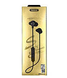 Бездротова Bluetooth stereo гарнітура Remax RB-S7 ваккумна Sport Black, фото 9