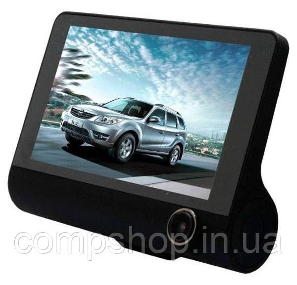 Відеореєстратор FrimeCom Tiglon DVR-347 дві камери (перед/салон) (код 110398), фото 1