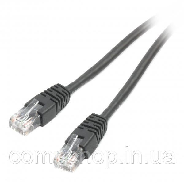 Патч корд Cablexpert PP кат.6U UTP, 50u 1м чорний (код 89992)