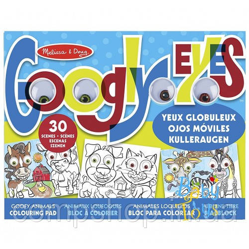 Розмальовка з очима Melissa & Doug Тварини (MD15165) (код 95514)