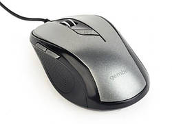Мишко Mouse Gembird MUS-6B-01-BG USB, сіро-чорна (код 109847)
