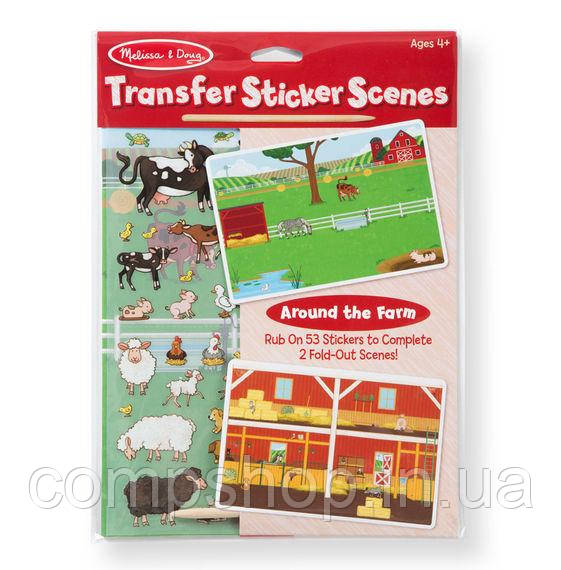Набір перебивних наліпок Melissa & Doug Ферма (MD9531) (код 95553)