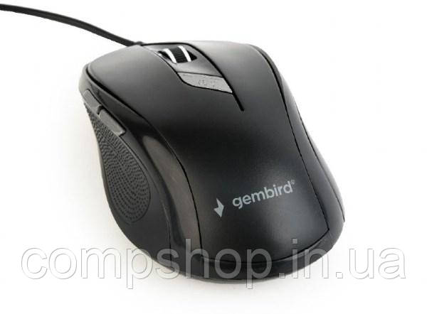 Миша Gembird MUS-6B-01 Black USB (код 109896), фото 1