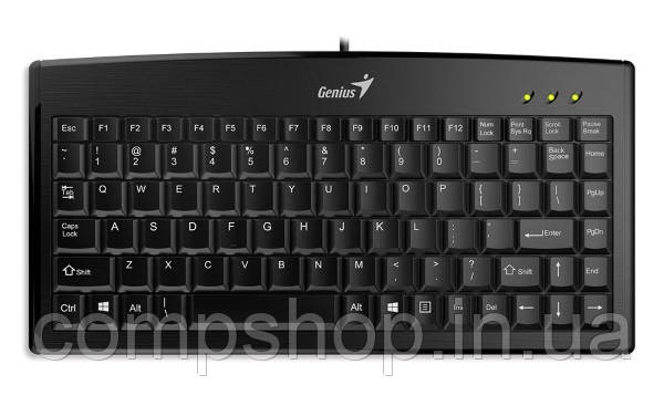 Клавіатура Genius LuxeMate 100 USB, Black, UKR (31300725104) (код 90710)