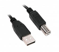 Кабель USB2.0 Maxxter (U-AMBM-15)  AM/BM, чорний, 4.5м (код 86174)