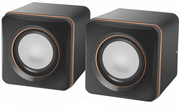 Акустична система 2.0 Defender SPK 33 5W Black USB (код 86230)