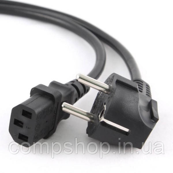 Кабель живлення C13 1.8м Cablexpert, 0.75мм кв., VDE (PC-186-VDE) (код 84035), фото 1