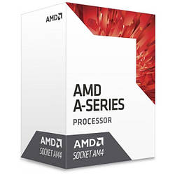Процесор CPU AMD Bristol Ridge A6 2C/2T 9500 (3.5/3.8 GHz,1MB,65W) Radeon R7 Series (AD9500AGABBOX) AM4 BOX
