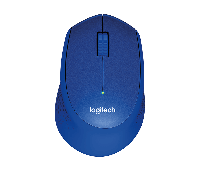 Миша Logitech M330 Silent Plus Wireless Blue (910-004910) (код 89727)