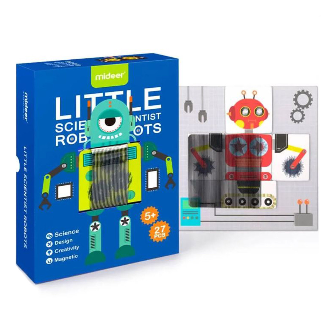Анімаційний пазл "Робот" MiDeer Toys