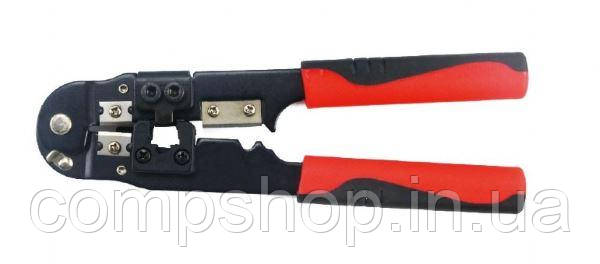 Інструмент Cablexpert T-WC-03  3-в-1  для обтиску роз'ємів RJ45  (код 86355)