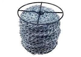 Ланцюг із коротким ланцюжком оцинкований VIROK 86V403 3 мм, 25 кг, l = 160 м ± 1,0% (TR), фото 1