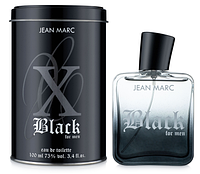 Туалетна вода чоловіча X Black Jean Marc 100 мл